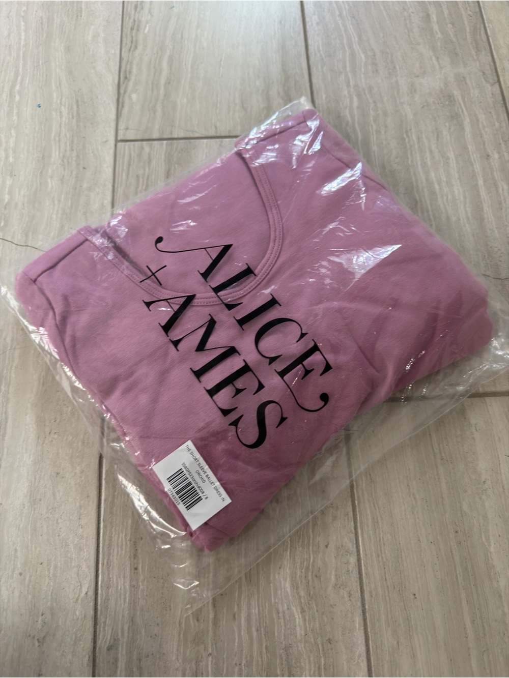 Alice + Ames Short Sleeve Ballet Dres in Or hid, size 8